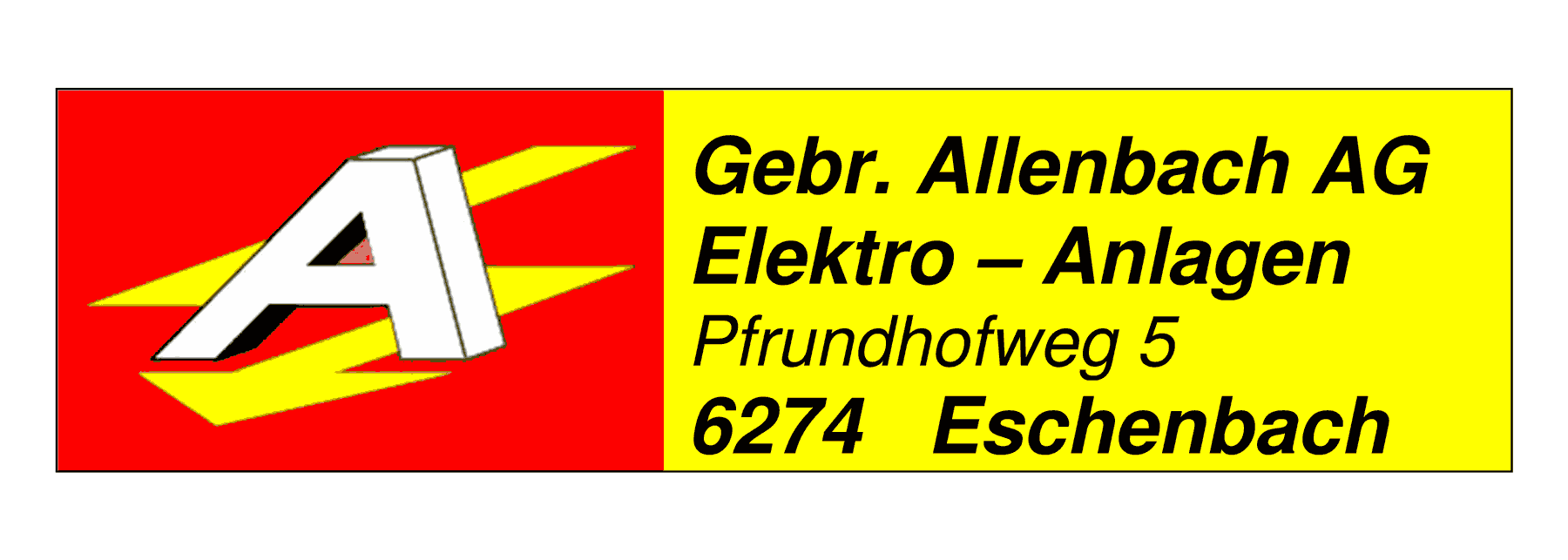 Gold Sponsor Gebrüder Allenbach AG